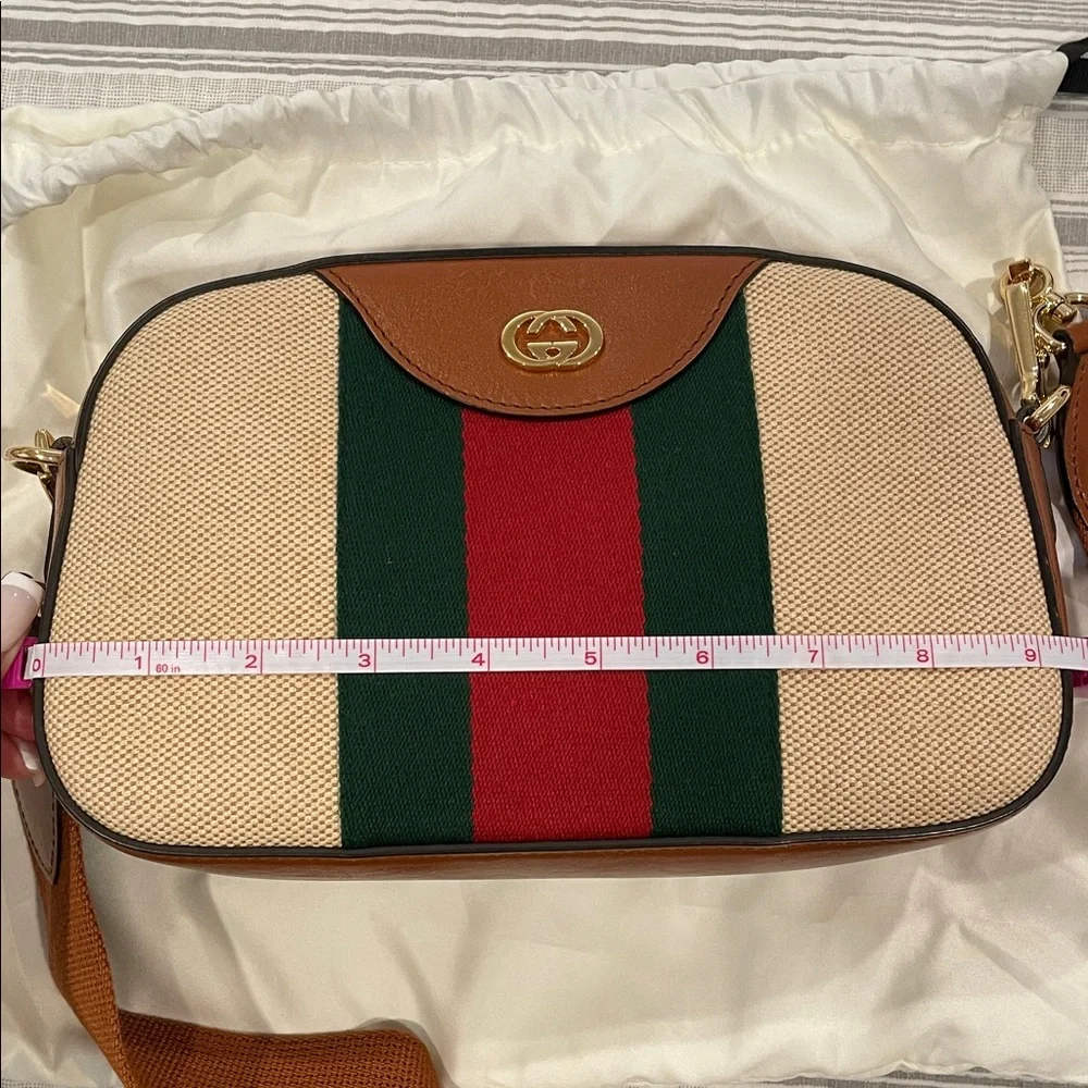 Gucci Canvas Messenger Bag - Picture 9 of 12